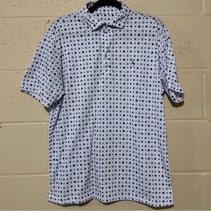 TAILORBYRD men’s golf shirts great pattern and front logo size large